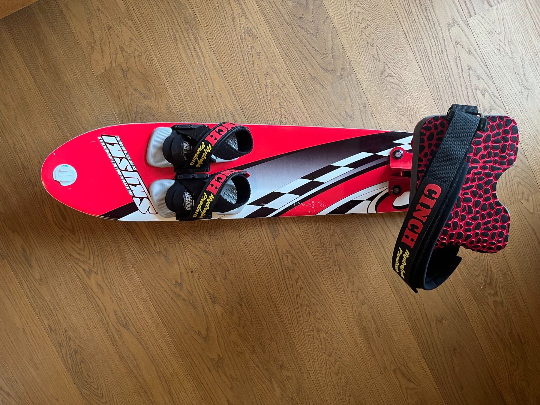 Tavole da surf e di nuoto: Sky Ski Hydrofoil, 2 Flügelsätze, Cinch-Set, Comptech Rack – Usato da Arbon venduto da Honemarc 2