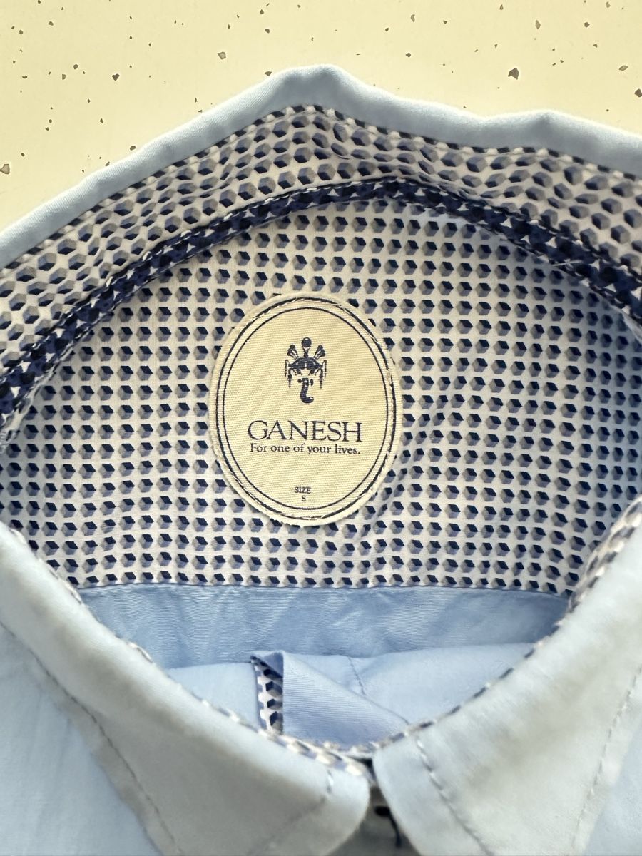 Blusen: Damen Bluse Ganesh hellblau langarm Grösse S klassisch – Neu (gemäss Beschreibung) aus Walzenhausen von auw_sx8w 2