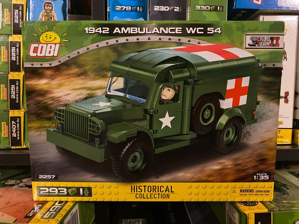 COBI 2257 CAMION LEGGERO Dodge WC-54 Ambulanza (versione 202