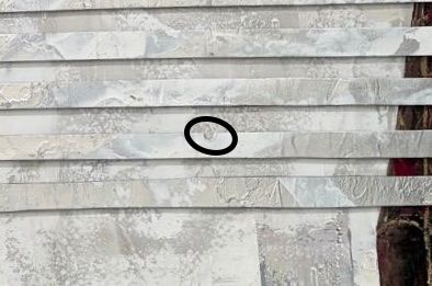 Gemälde: Skyline-Gemälde auf Leinwand – Gebraucht aus Basel von berenice.roch 1