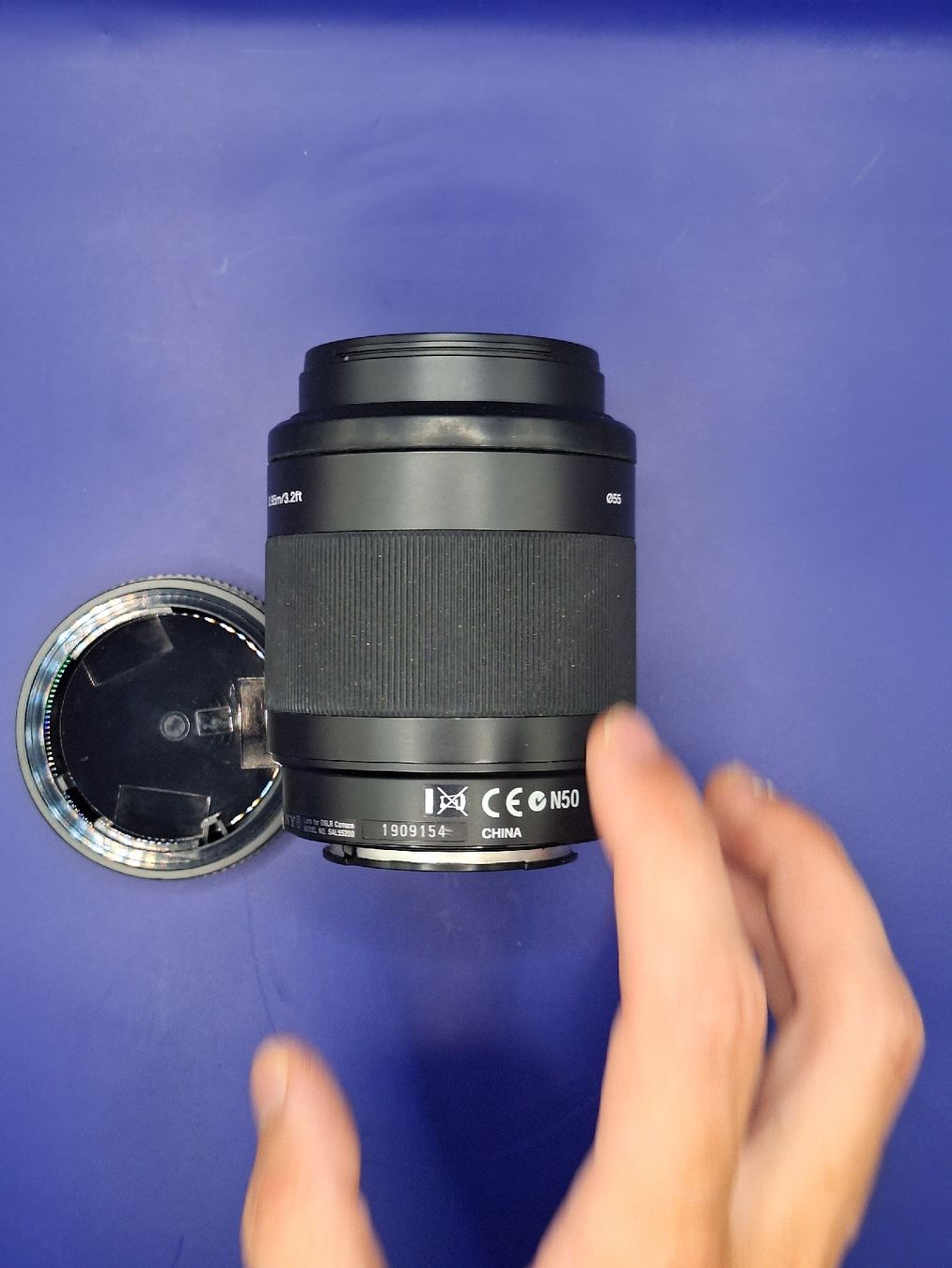 Sony Obiettivi: Sony a-mount 55-200mm objektiv – Usato da Pfäffikon SZ venduto da TobyPeterson 3