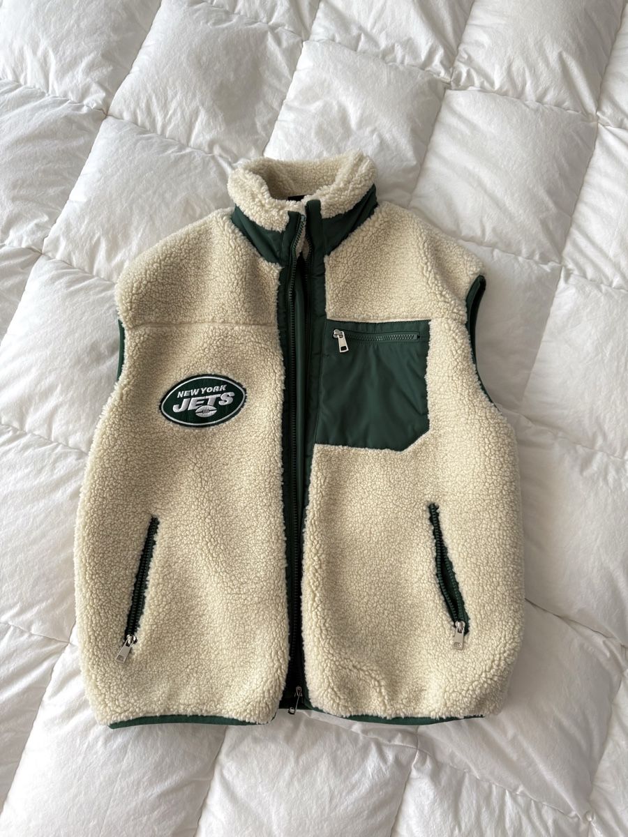 Gilet & Giacche: Teddyweste NY JETS – Nuovo (secondo la descrizione) da Dietikon venduto da tsela77