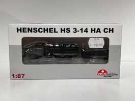 ACE arwico  Henschel HS 3-14 HA 6x6 mit Anhänger 1/87