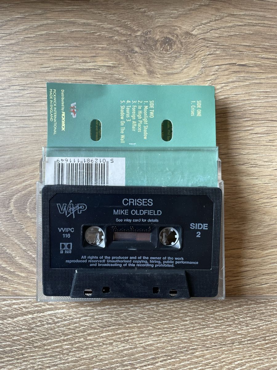 Musicassette: Cassette Audio - Mike Oldfield - "Crises" – Usato da Lonay venduto da ju-71 4