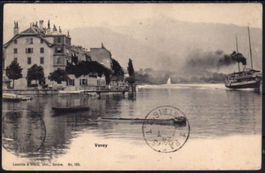 Vevey  Dampfschiff