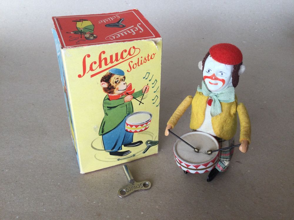 Schuco - 986/1 - Clown Batteur - Clown Avec Tambour Schuco - Catawiki