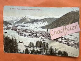  1911 Davos Platz mit Seehorn