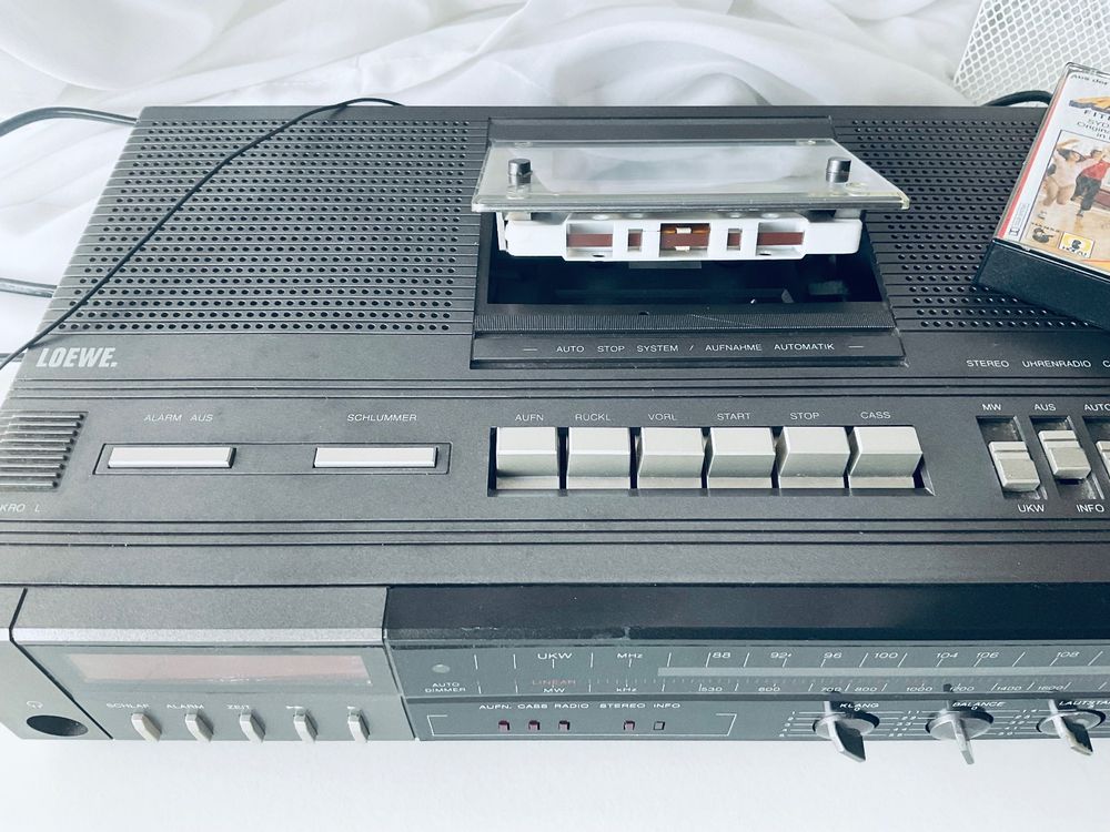 Tragbarer Kassetten Rekorder, FM AM Radio Tape Play Produktbild-Vorschau 9