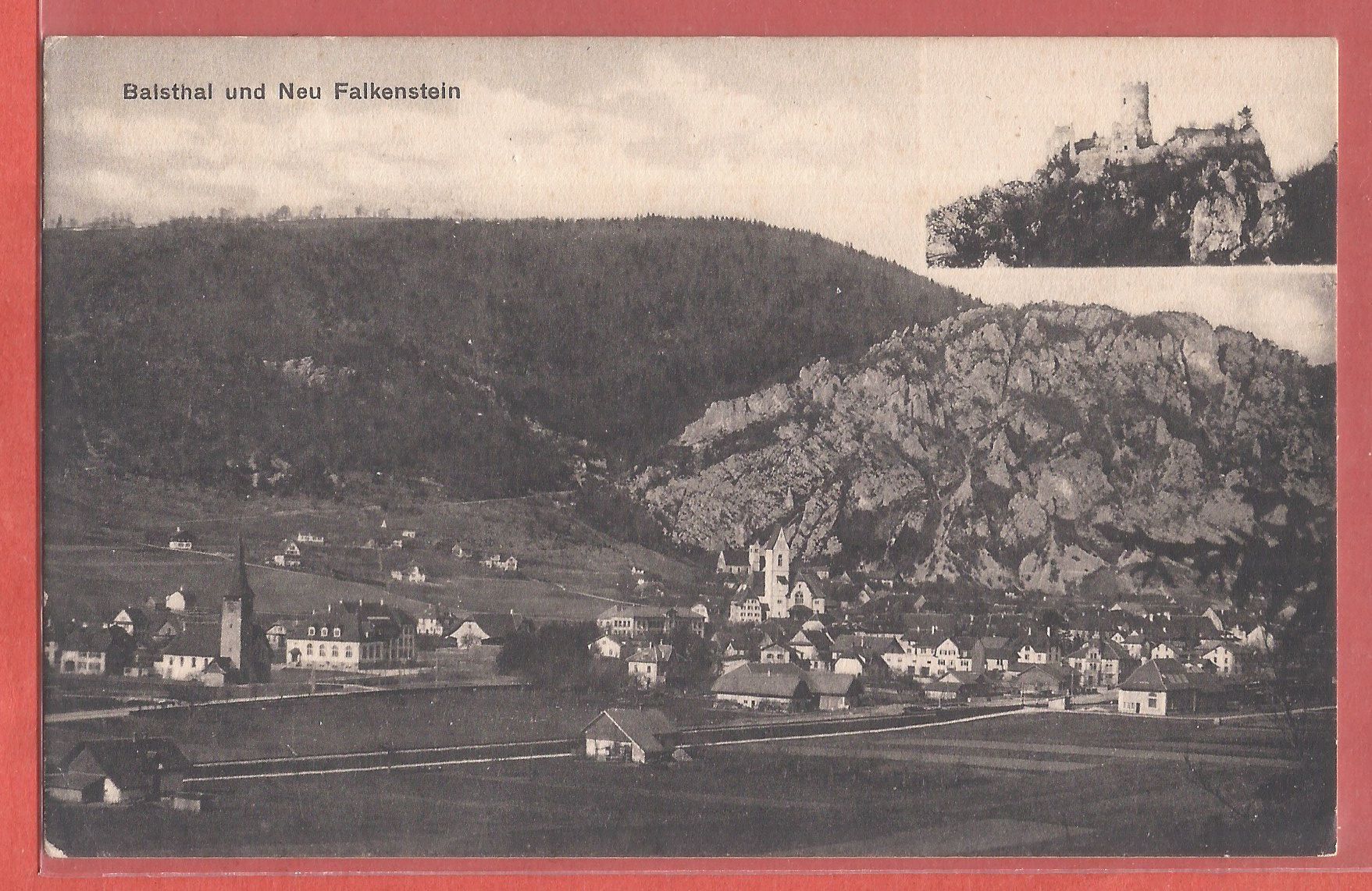 Ansichtskarten: Balsthal - 1922 – Gebraucht aus Fislisbach von Porano