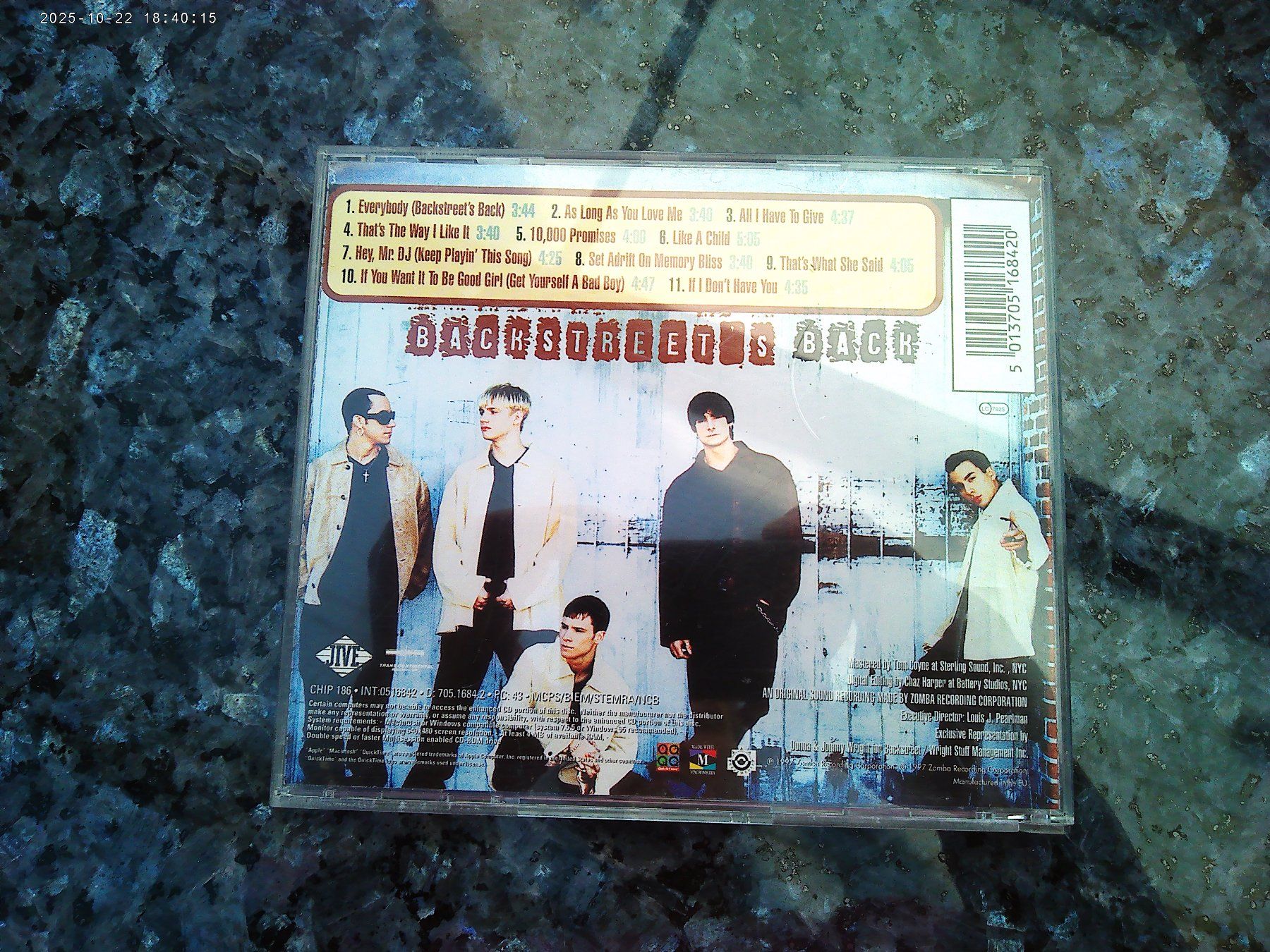 CD: CD : Backstreet Boys - Backstreet s Back – Usato da reitnau venduto da Sib7 1
