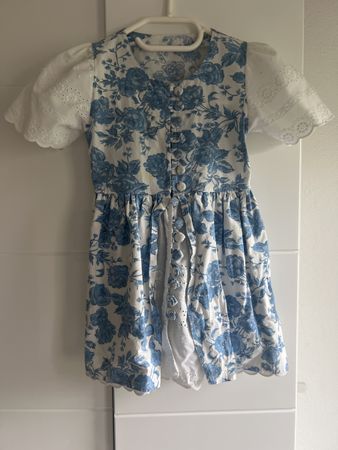 💕 süsses Mädchenkleid mit Blumenmuster, Grösse 102
