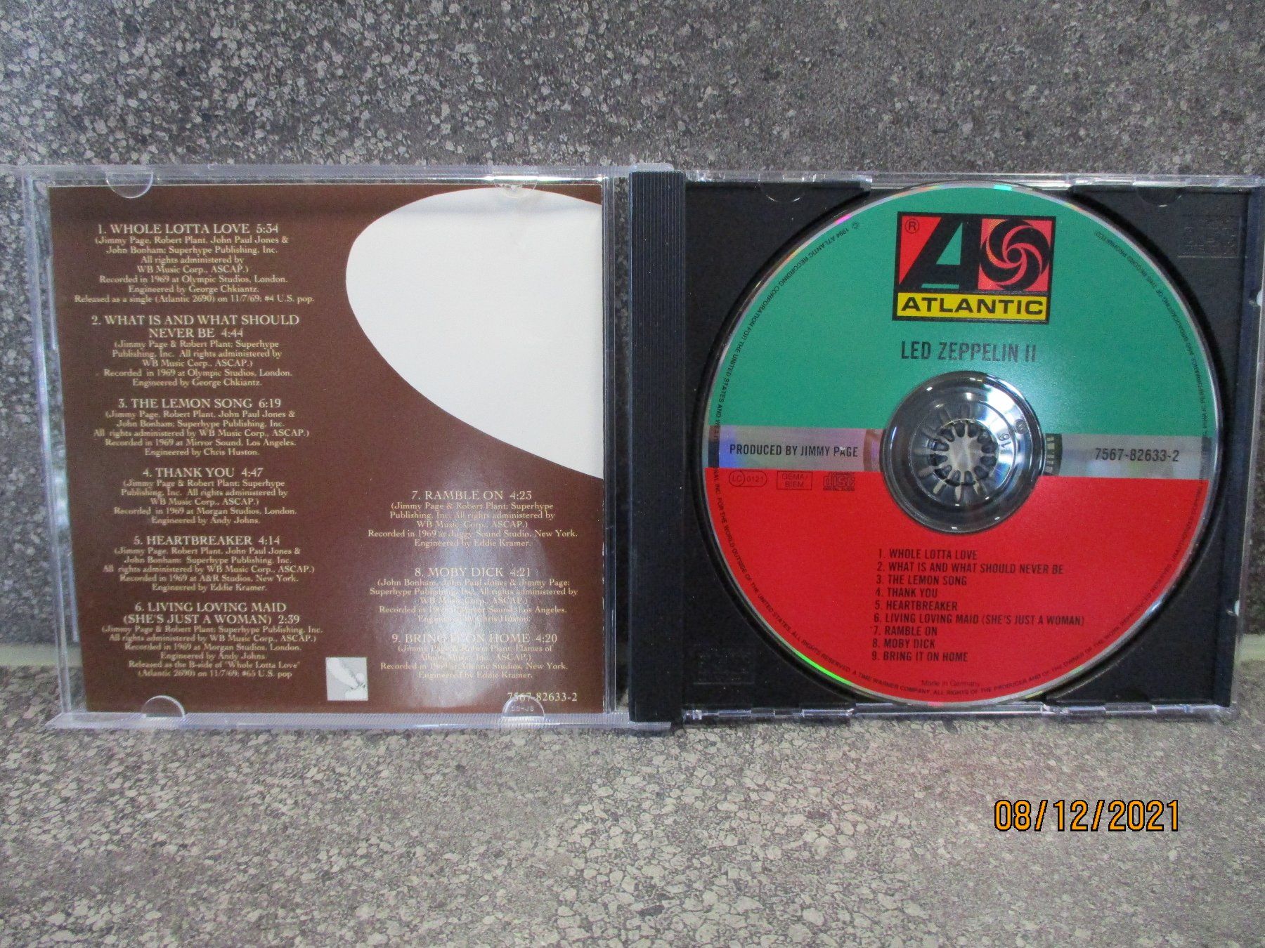 CD: Led Zeppelin  -  II – Usato da Liestal venduto da Disc-Point 1