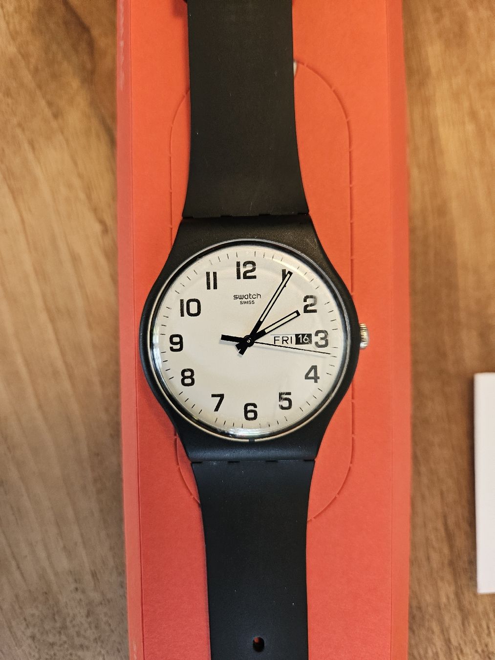 Swatch Orologi: Swatch Twice Again schwarz  – Nuovo (secondo la descrizione) da Winterthur venduto da Dsc3 1