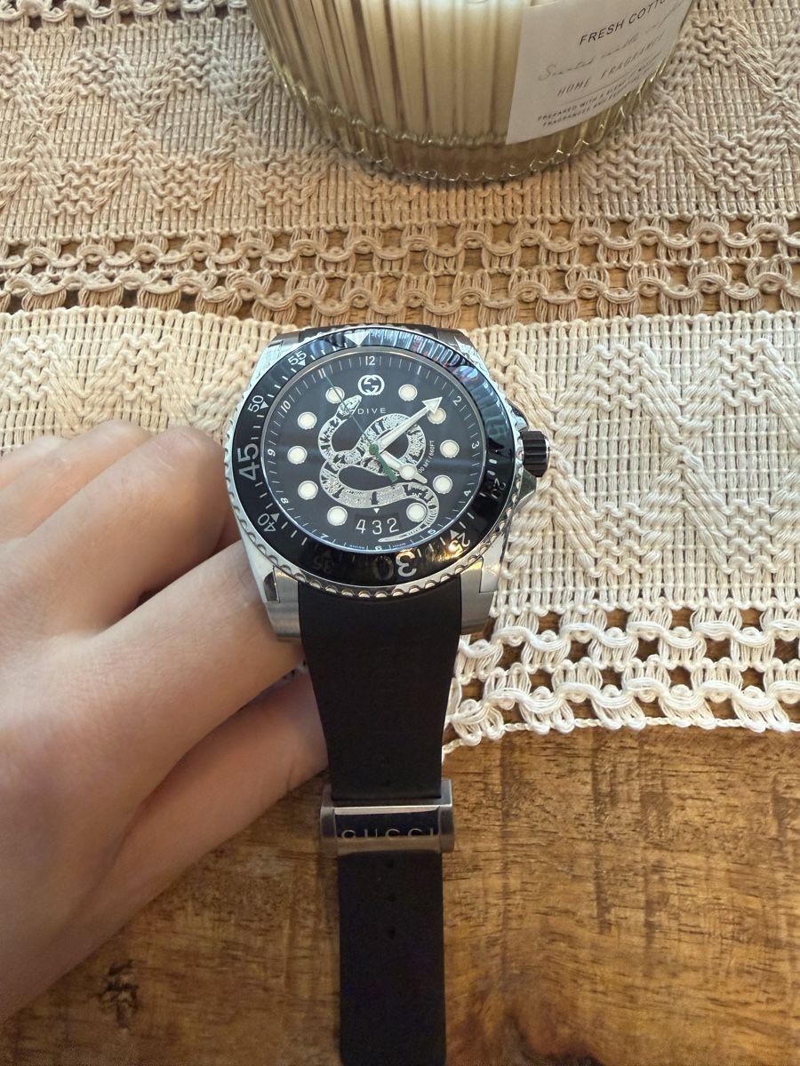 Gucci Orologi: Gucci Dive XL Snake – Nuovo (secondo la descrizione) da Holderbank AG venduto da dar_kx2h 1