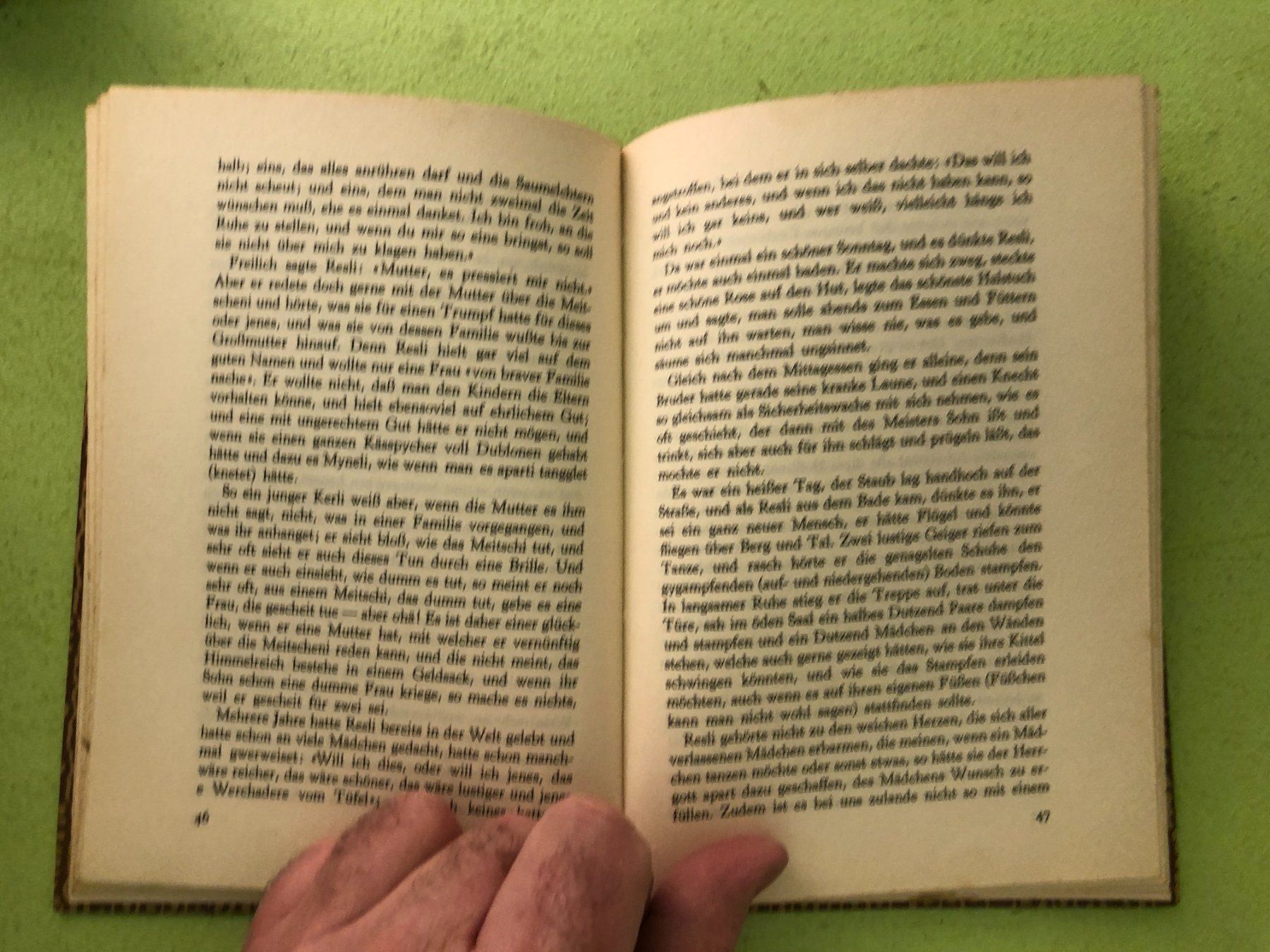 Bücher: Jeremias Gotthelf: Geld und Geist – Gebraucht aus Zürich von allp 4