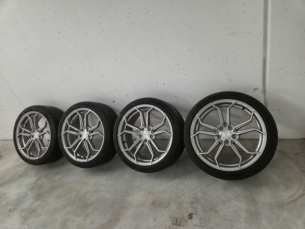 Audi Pneus & Kompletträder: Kompletträder Barracuda 19 zoll 5x112 – Gebraucht aus Jegenstorf von elm_8wll