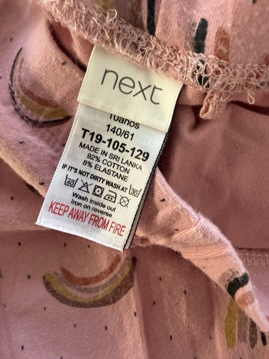 Next Collant & Leggings: Next Kinder Leggings Grösse 140 Rosa Regenbogen – Nuovo (secondo la descrizione) da Freidorf TG venduto da nad_fxh7 1