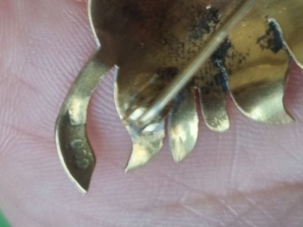 Spille & Fermagli: Broche vintage argent 800 – Usato da Fribourg venduto da jarmilka 3