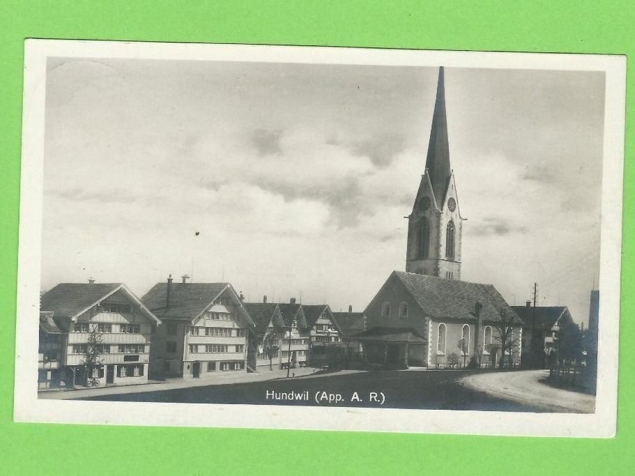 Cartoline postali: Hundwil – Usato da Zürich venduto da t24_de