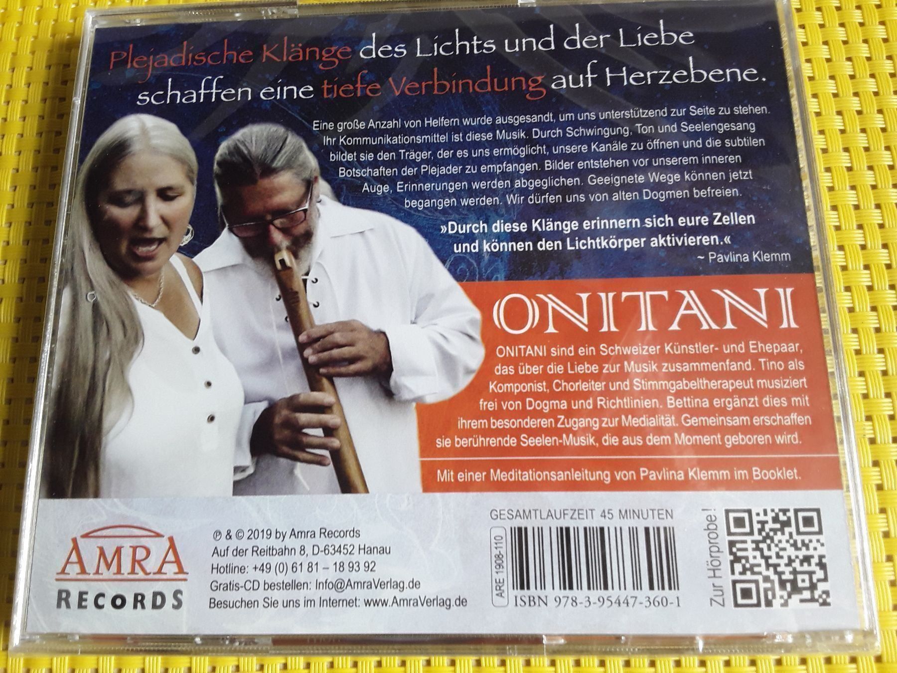 CD: CD - Lichtkanal Plejaden – Nuovo e nell'imballaggio originale da Rebstein venduto da Buchsi03 1