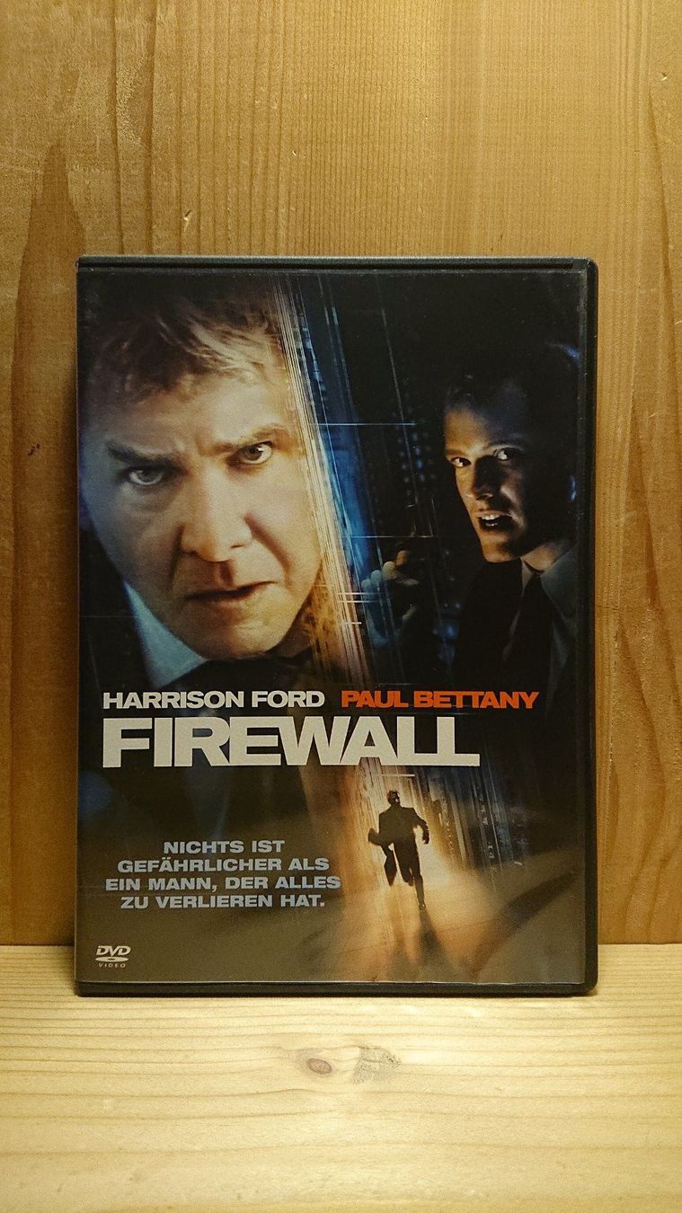 Tutti i DVDs: FIREWALL DVD mit Harrison Ford – Usato da Wilderswil venduto da Exebub