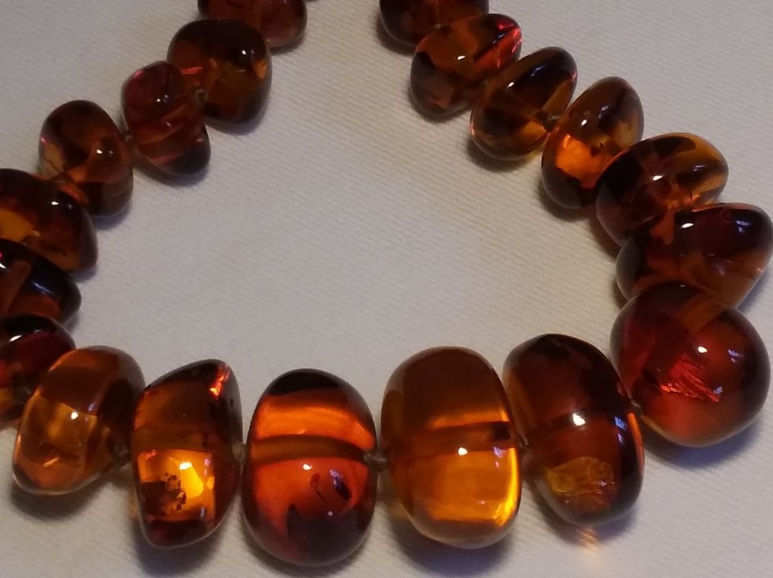 Ketten: Top wunderschöne Echte BERNSTEIN Halskette Collier – Gebraucht aus Zürich von gutsan 4