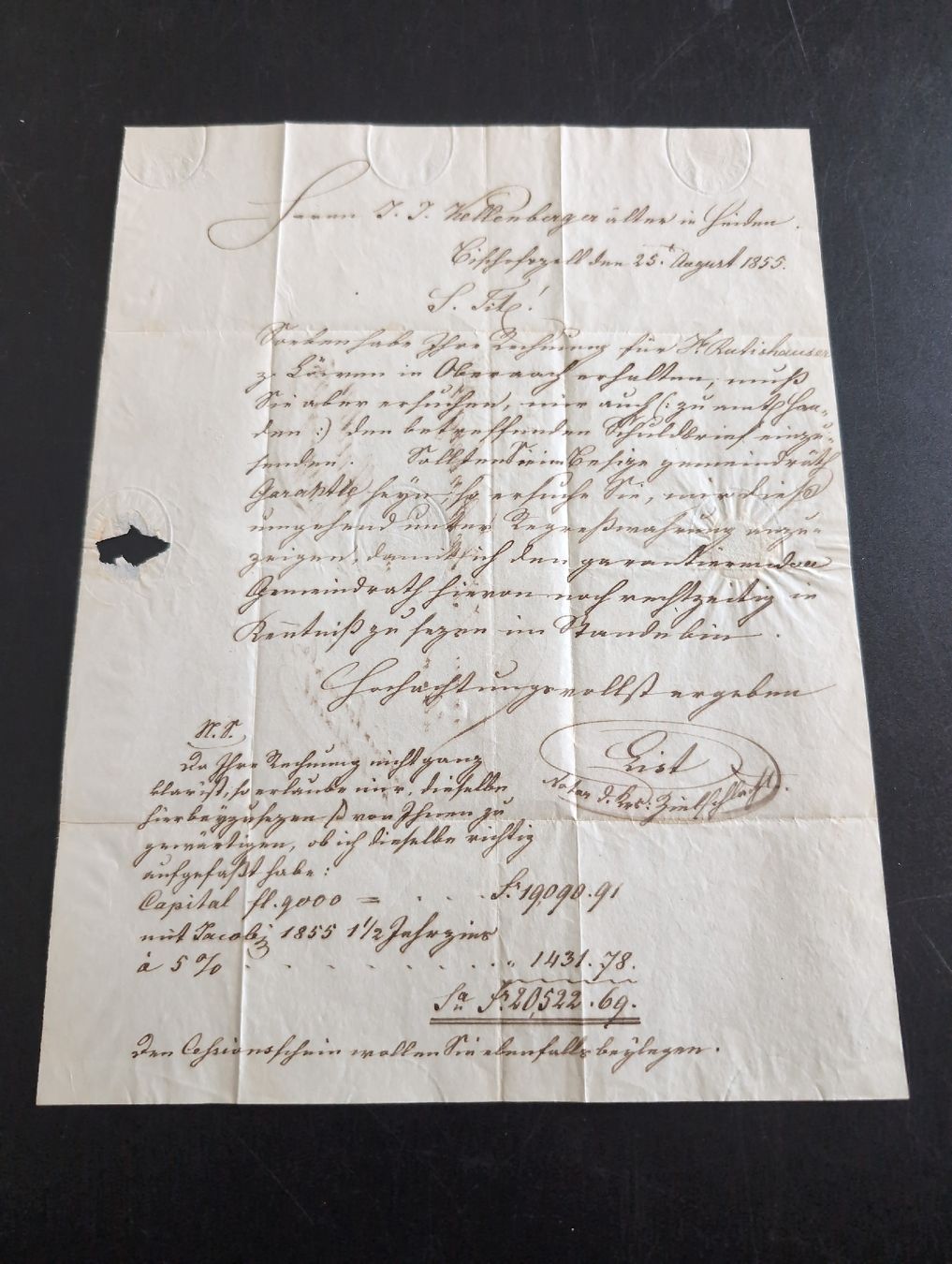Documents: Historisches Dokument  – D'occasion à Härkingen par Laaleeluu15 1