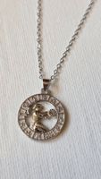 ZODIAK Kette Anhänger Sternzeichen Jungfrau silberfarben neu