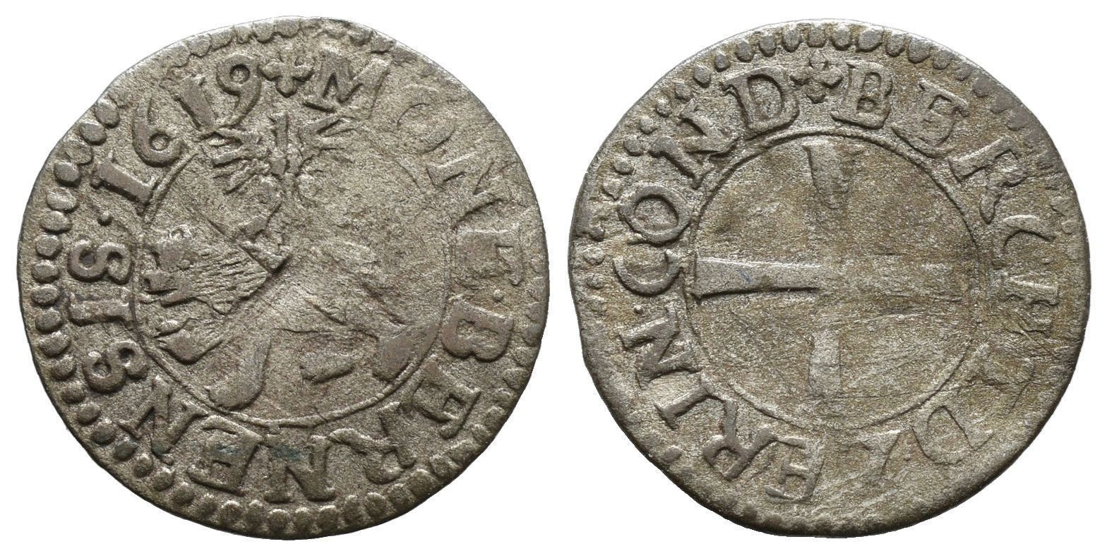 Tutti le monete: Bern Kreuzer 1619 , 2-199g  /6 – Usato da Trimbach venduto da Solothurn1