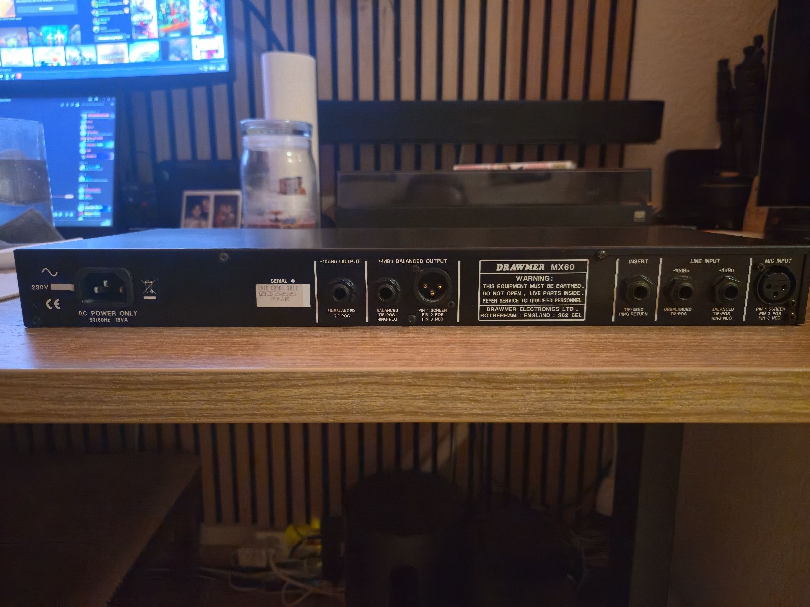 Verstärker: Drawmer MX 60 tranche de console -- Défectueuse – Defekt aus Bernex von dam_nfy5 1