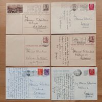 Handgeschriebene Postkarten an Ottorino Volonterio