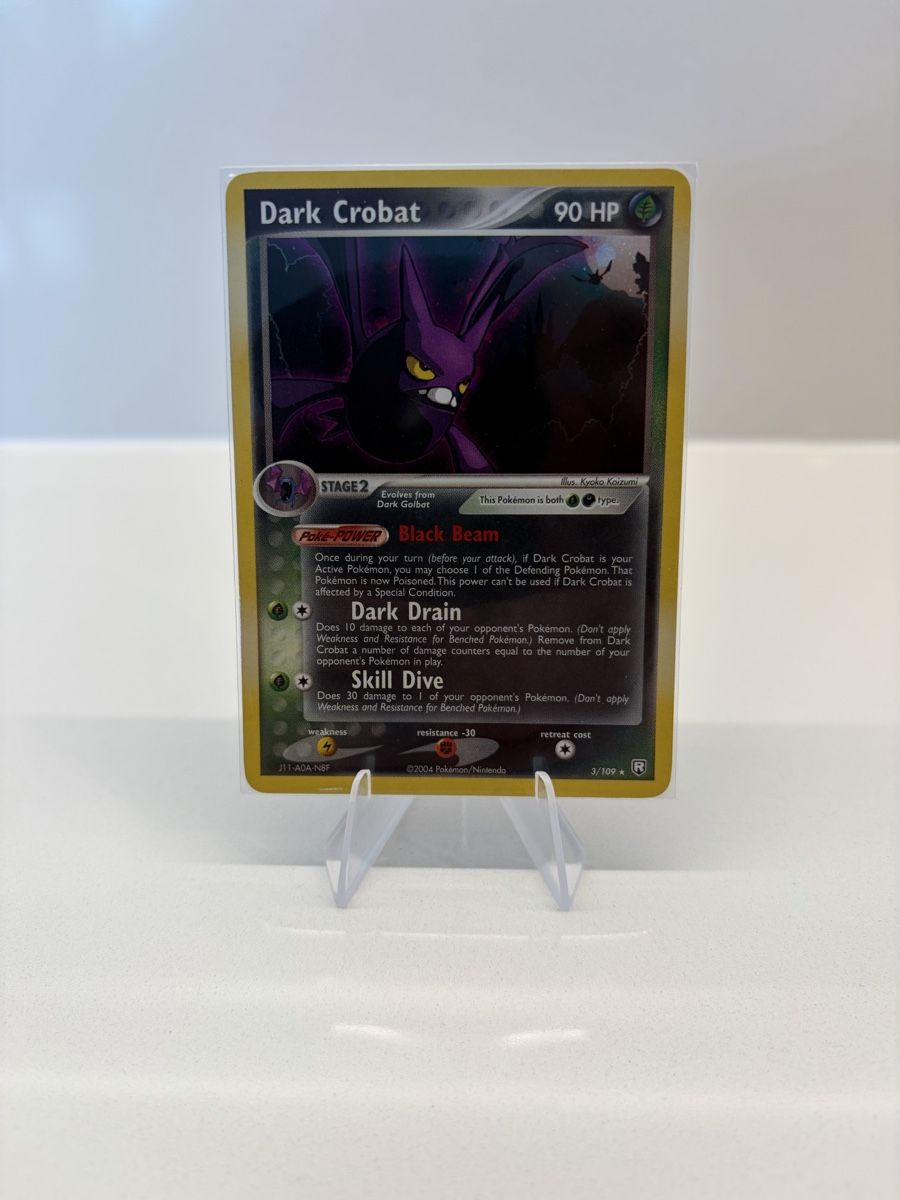 Pokémon Sammelbilder & Trading cards: Dark Crobat Holo Rare EX Team Rocket Returns 2004 – Gebraucht aus Arlesheim von WungaBunga