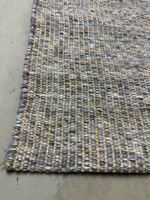 Teppich grau und gelb 122x172cm