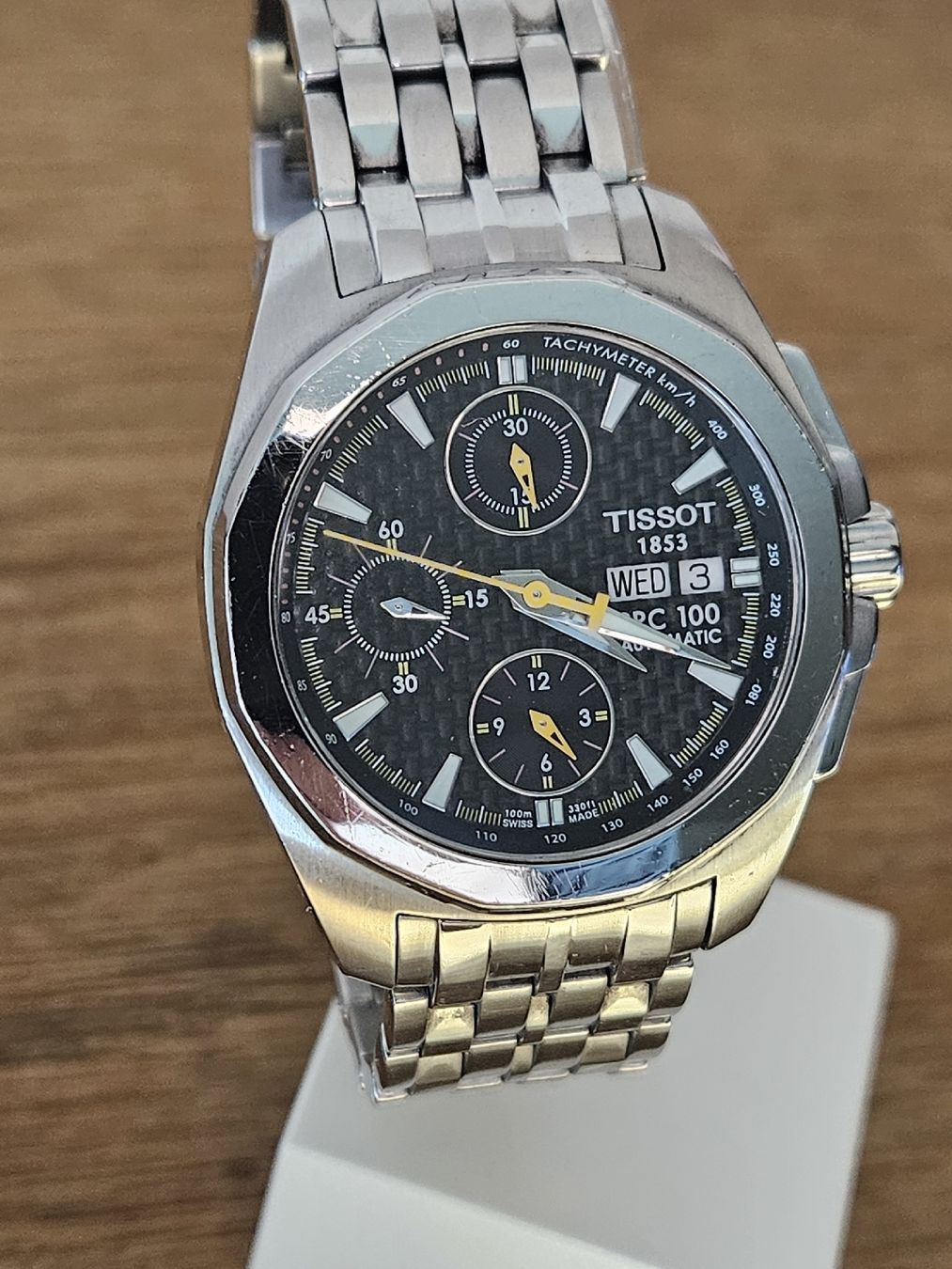 Tissot Orologi: Tissot PR100 Automatic Herrenuhr Chronograph 40mm  – Usato da Flamatt venduto da pie_f9zm 3