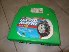 Chaînes à neige Rapid Matic V5 - Sécurité hivernale!