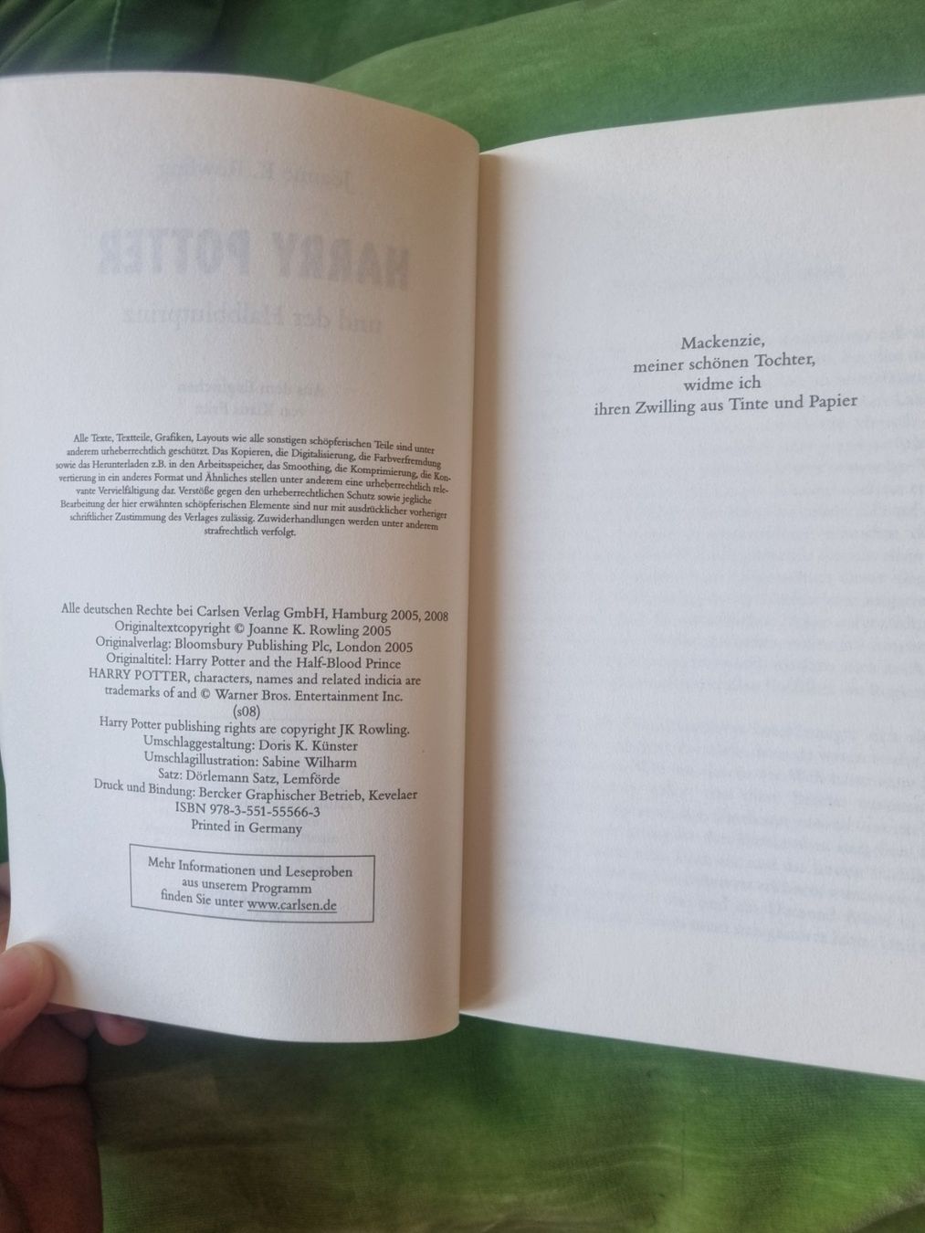 Libri: Harry Potter und der Halbblutprinz – Usato da Fribourg venduto da jarmilka 4