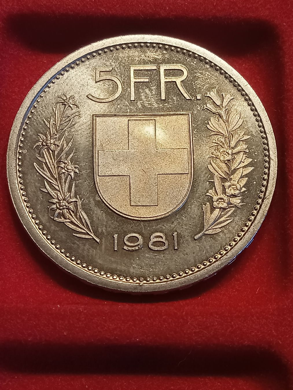 Tutti le monete: 5 Schweizer Franken 1981 – Nuovo (secondo la descrizione) da Alpnach Dorf venduto da ake-7x7v 1