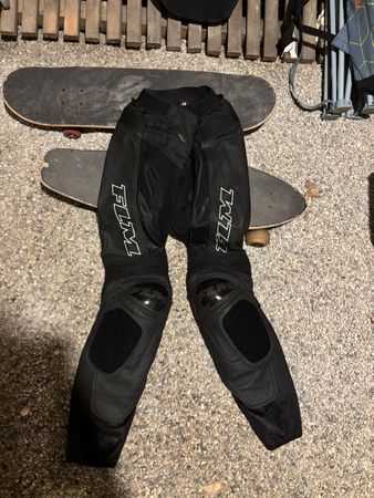 FLM Lederhose Motorad 