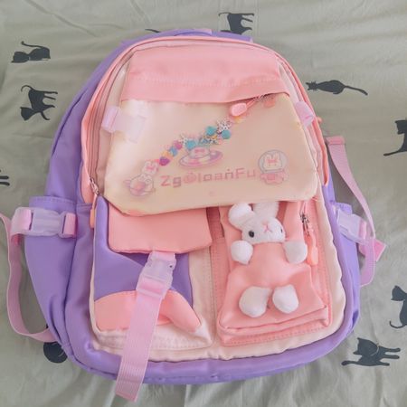 Rucksack lila pink Kinder  