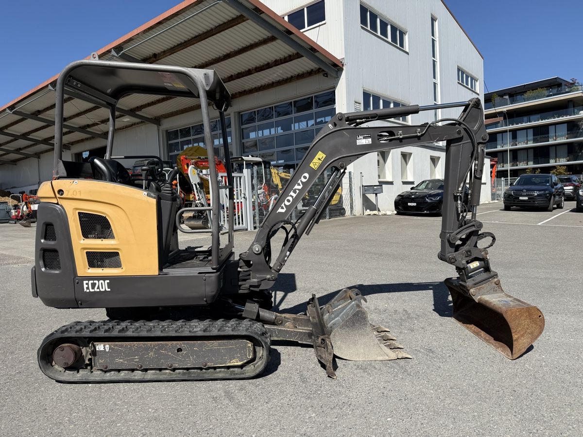Volvo Bagger: Bagger Volvo EC 20 C – Gebraucht aus Sempach Station von Gosler86