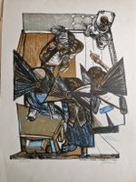 Lithographie Bernhard Dänze
