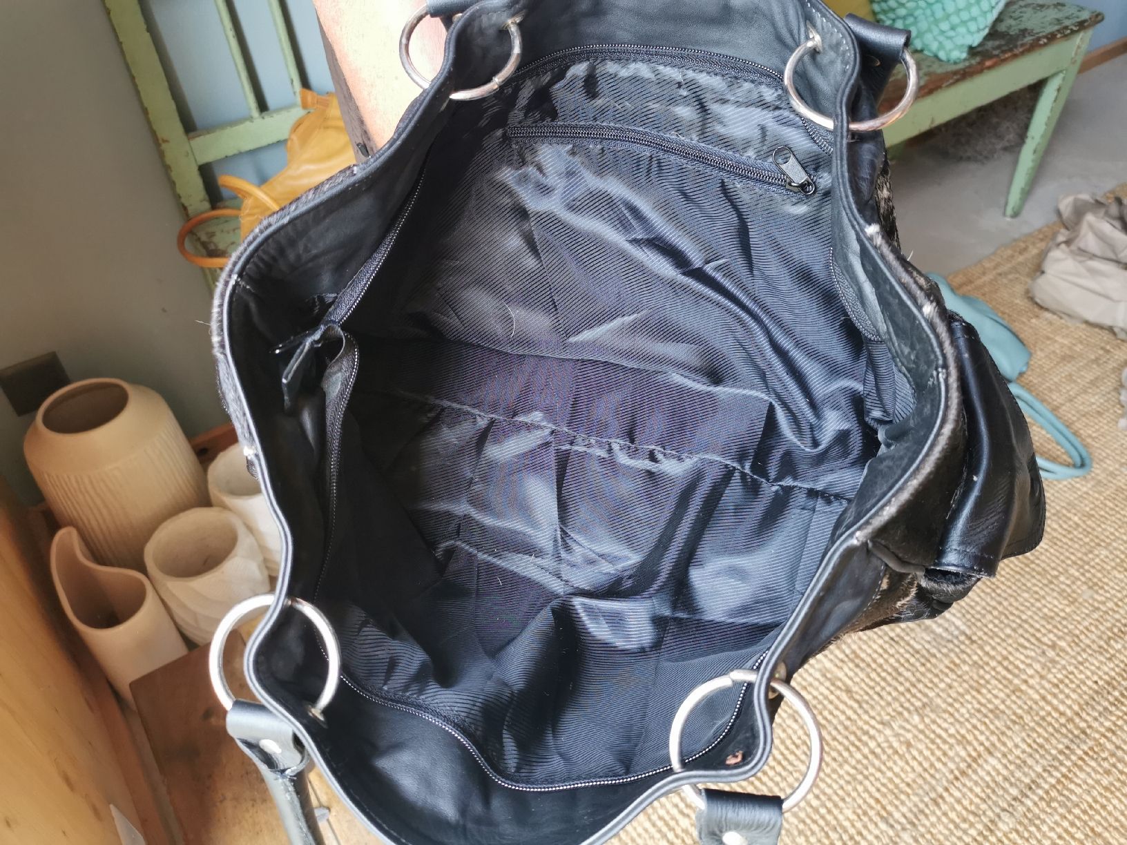 Borse da donna: Originelle Kuhfelltasche echt Leder, Boutique – Usato da Berneck venduto da nerina49 4