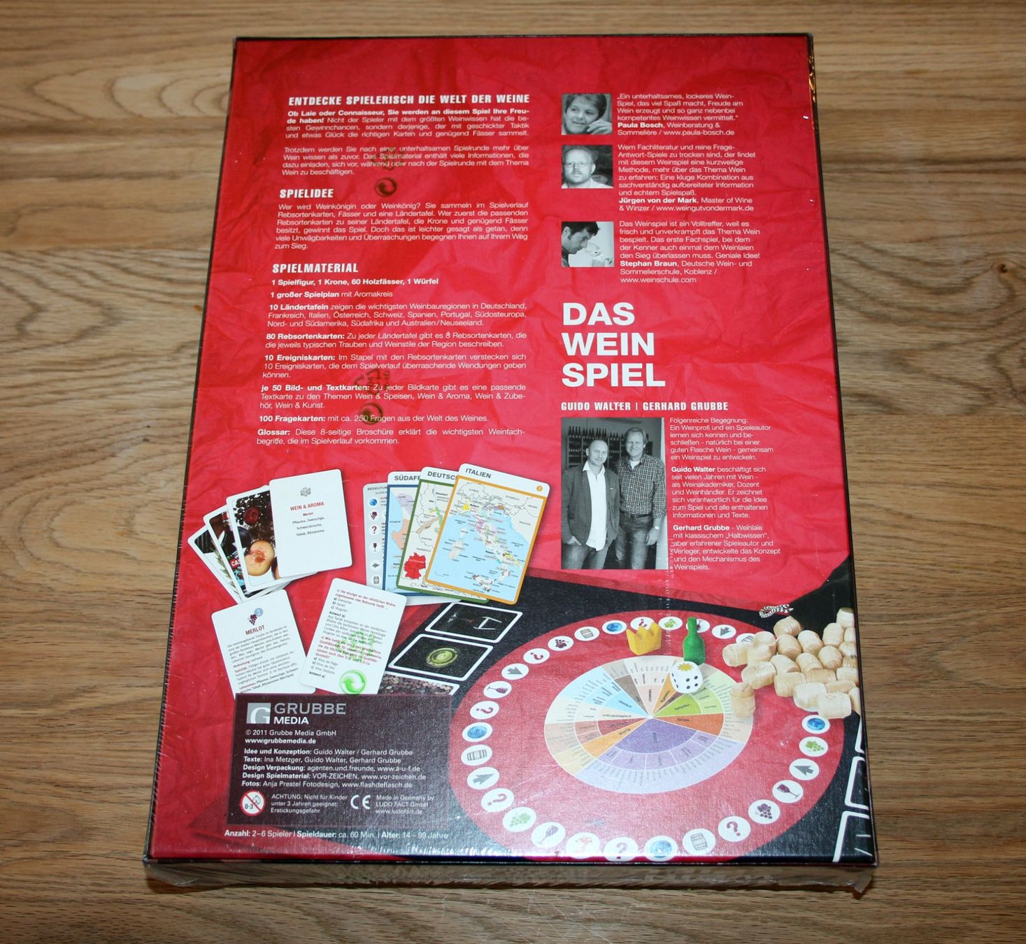 Spiele: Das Wein Spiel von Walter und Grubbe – Neu und originalverpackt aus Münchenbuchsee von Chaoo 1