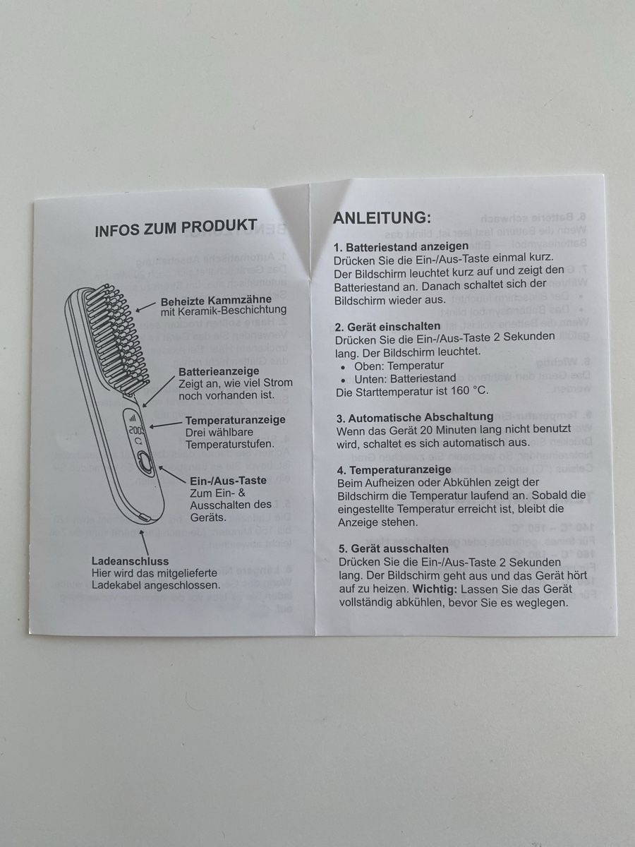 Altro per la cura dei capelli: Stylingbürste clinora neu – Nuovo e nell'imballaggio originale da Brugg AG venduto da Honeybee6 4