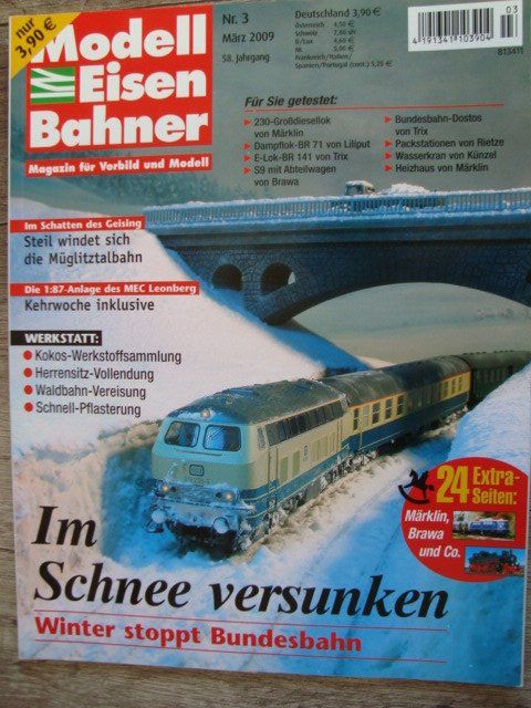 Revues & Magazines: Modelleisenbahner Nr. 3 März 2009 – Neuf (Voir description) à Thun par Abigboss