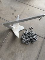 Lewmar Bootsanker 7,5 kg inkl. 4 m Ankerkette & Schäkel