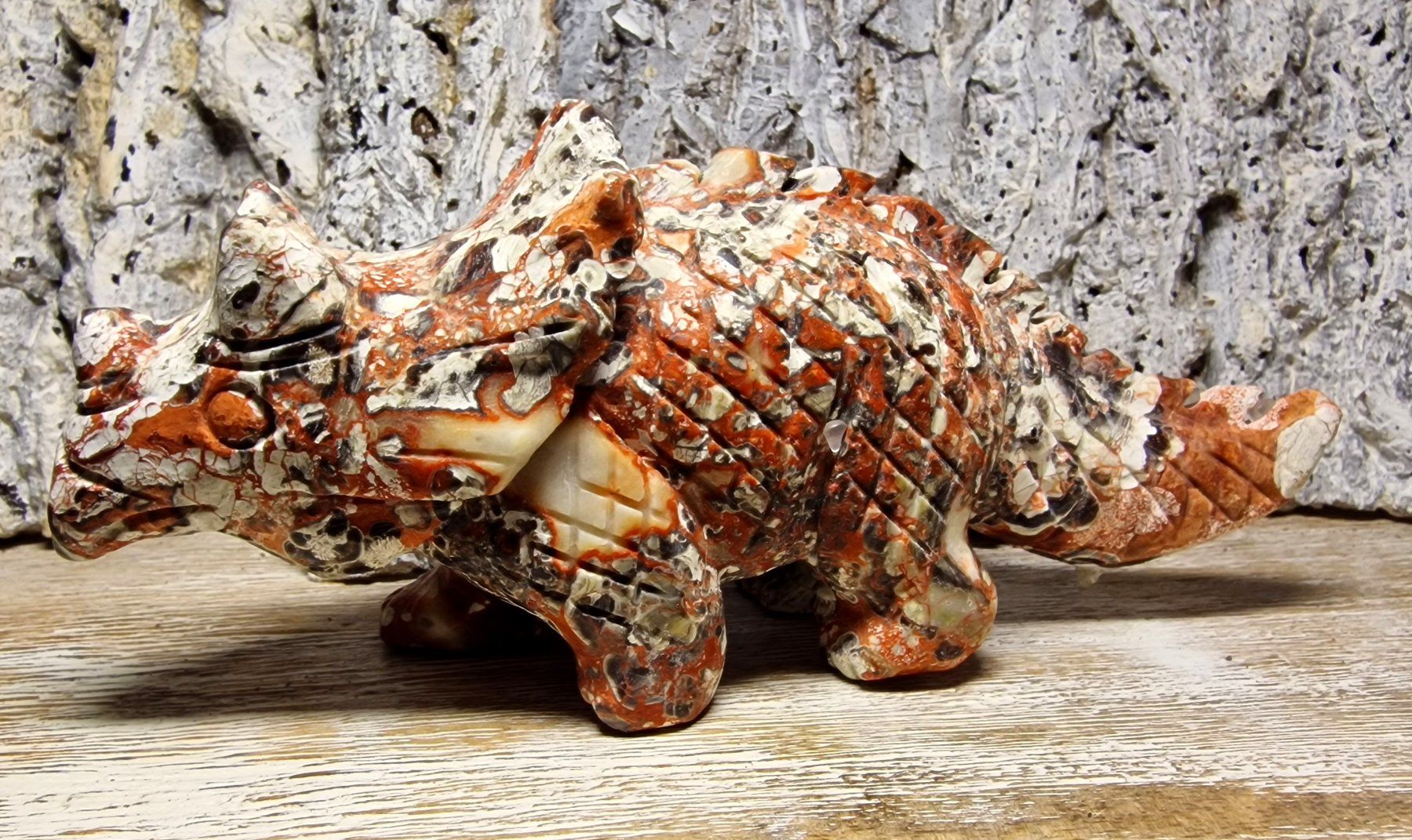 Minerali & Pietre curative: Money Agate Triceratops 687g – Nuovo (secondo la descrizione) da Matzingen venduto da Shay_Crystalz