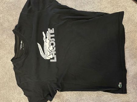 Schwarzes Lacoste T-Shirt, Grösse XL, Top Zustand!