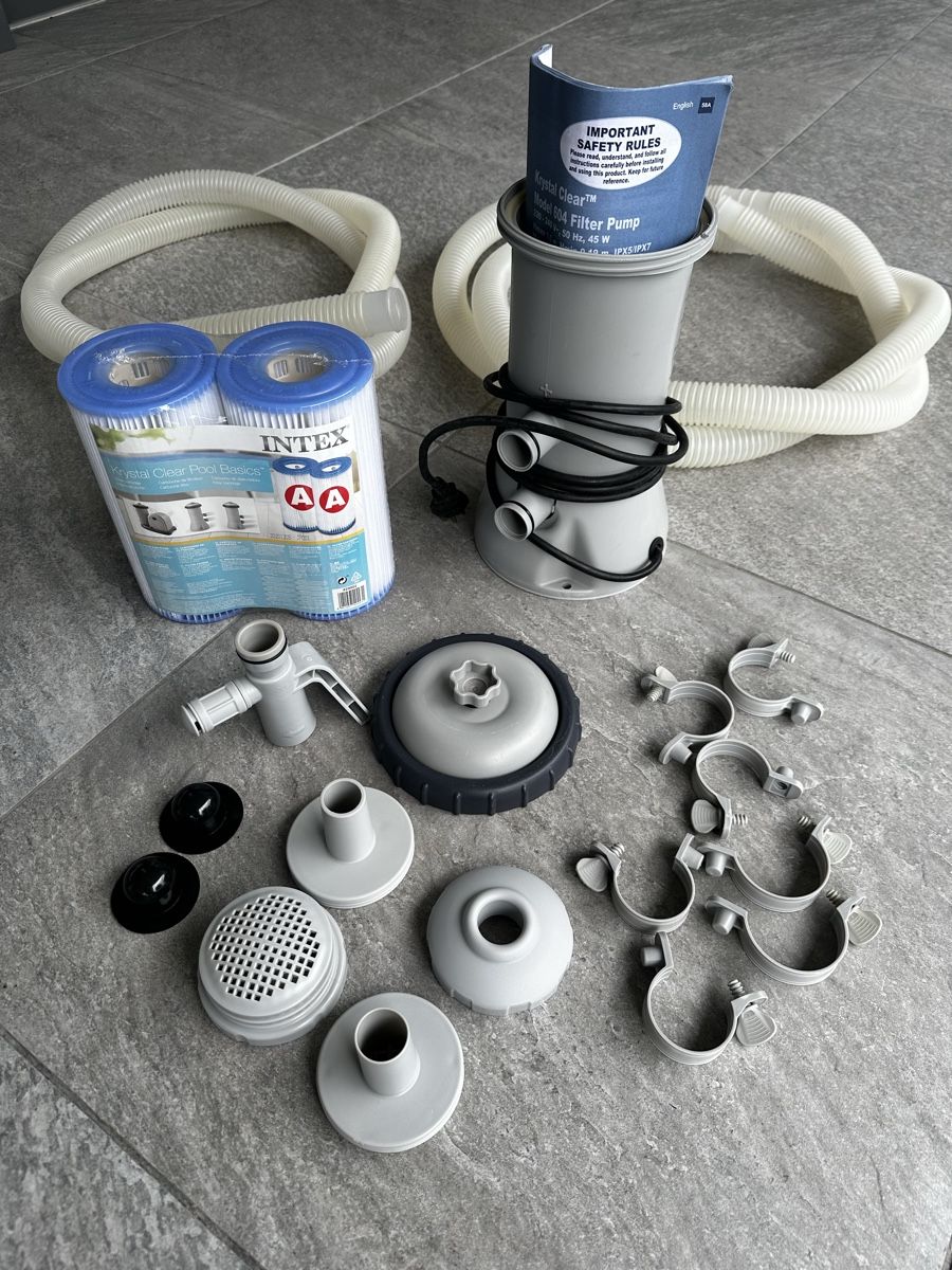 Intex Accessori per Piscine: Intex Salzwasser- und Filterpumpen-System – Usato da Meggen venduto da YellowShark79 6