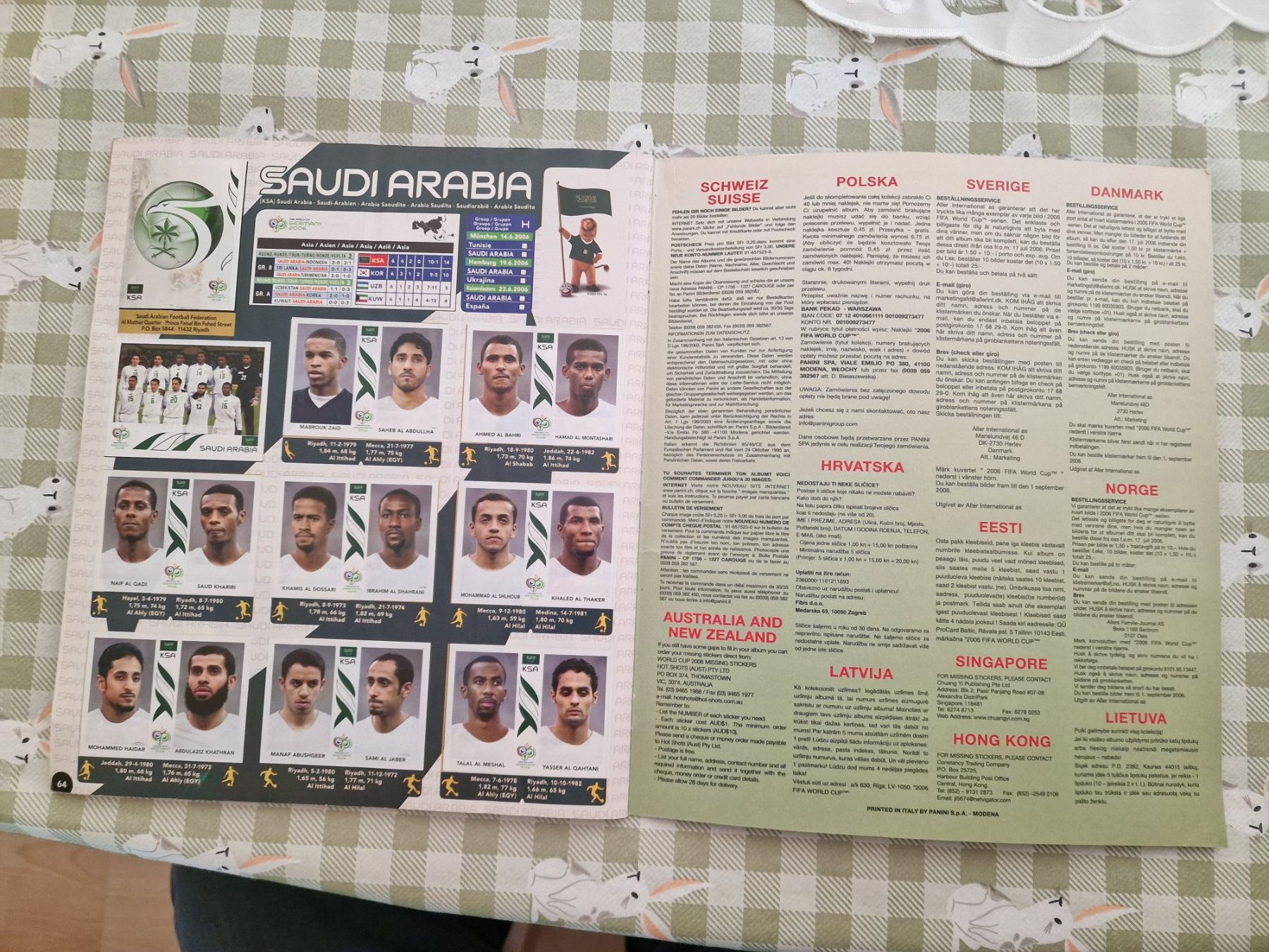 Panini Carte collezionabili: Panini WM 2006 Album – Usato da Adliswil venduto da vendor123 7